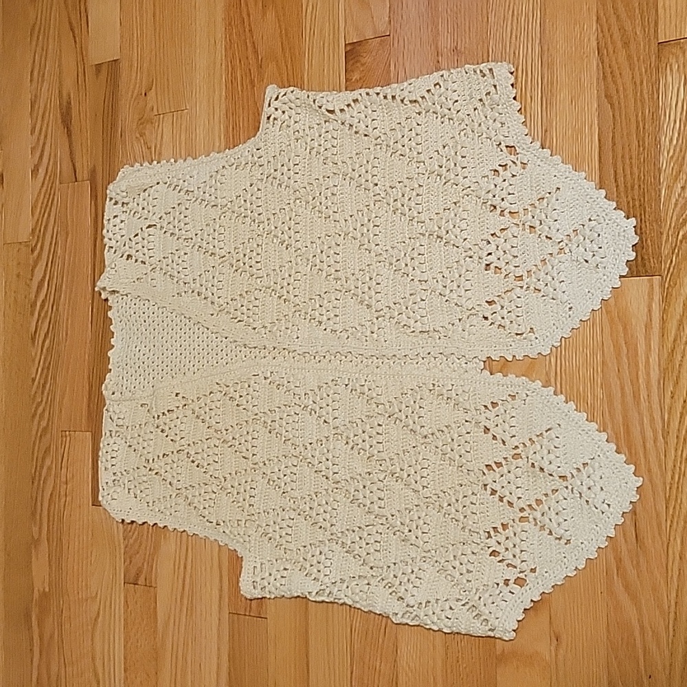 Handmade sweater vest